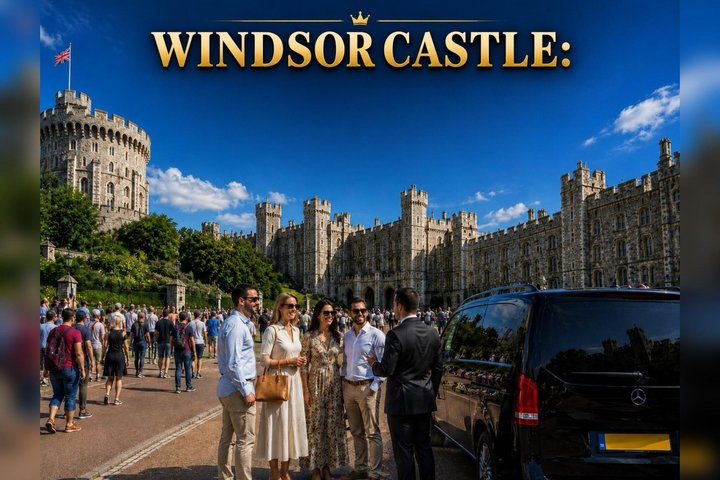 Windsor Castle: Private Chauffeured Luxury Minivan from London - Photo 1 of 8